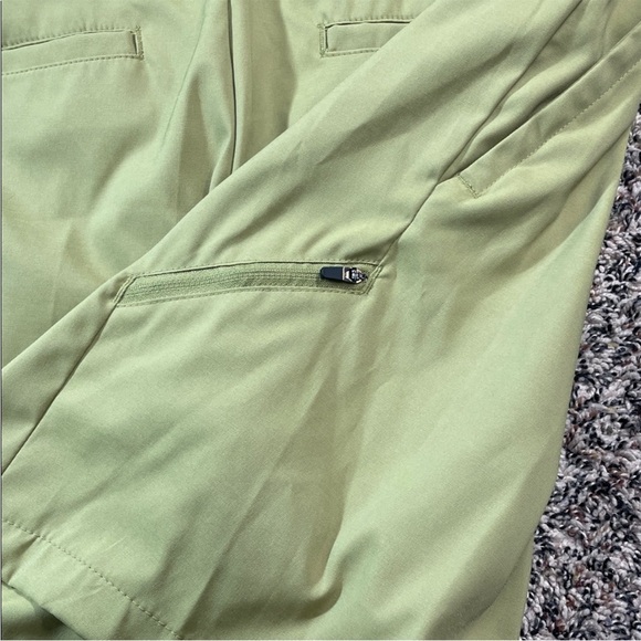 All In Motion Cargo Golf Shorts Dusty Khaki Green Mens Var Sizes Quick Dry | NWT - Picture 3 of 8